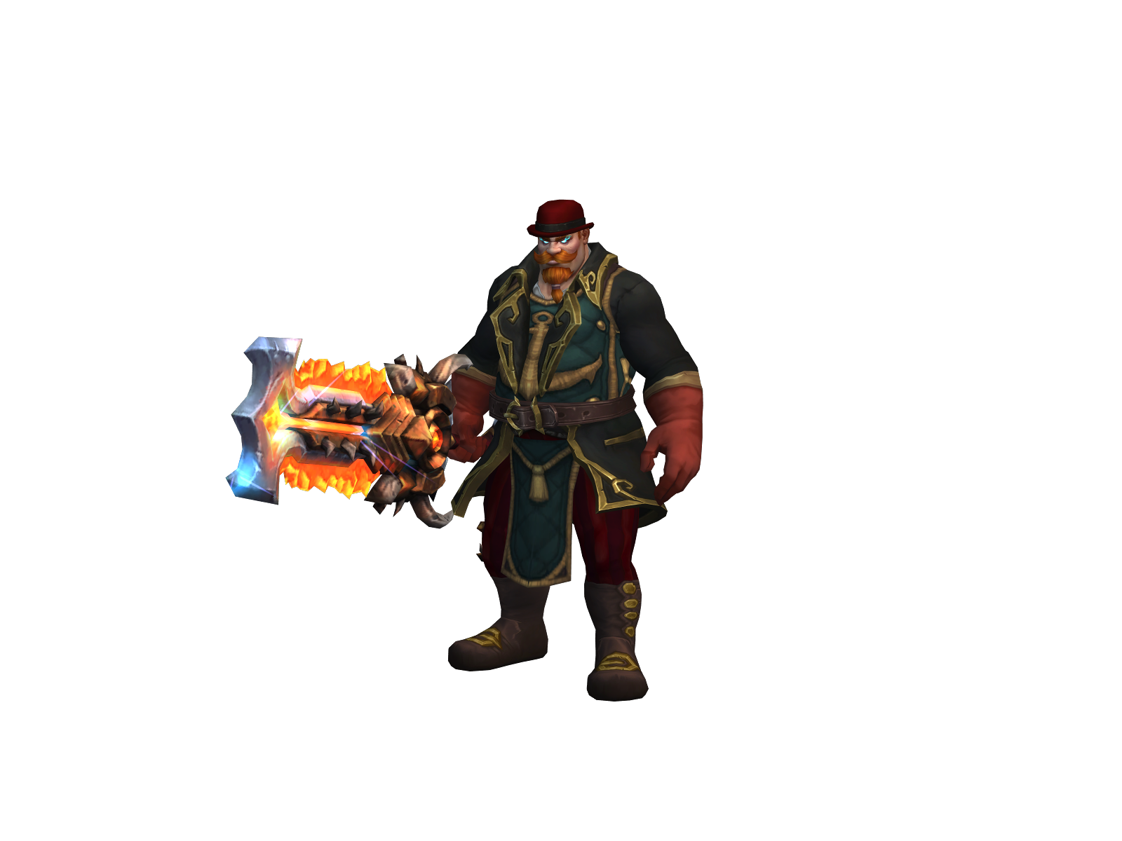 Bajsi 3D character render