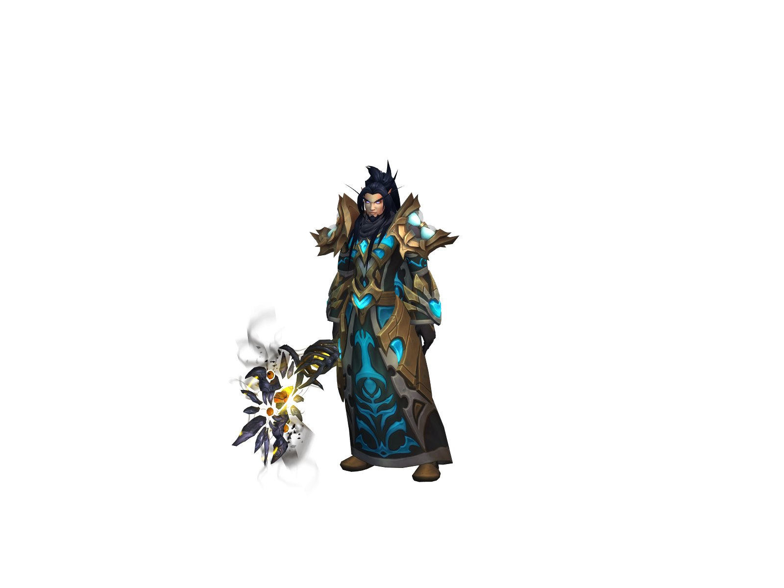Xaríel 3D character render