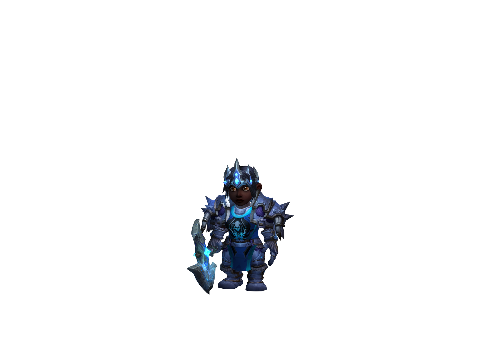 Ahkpleyer 3D character render