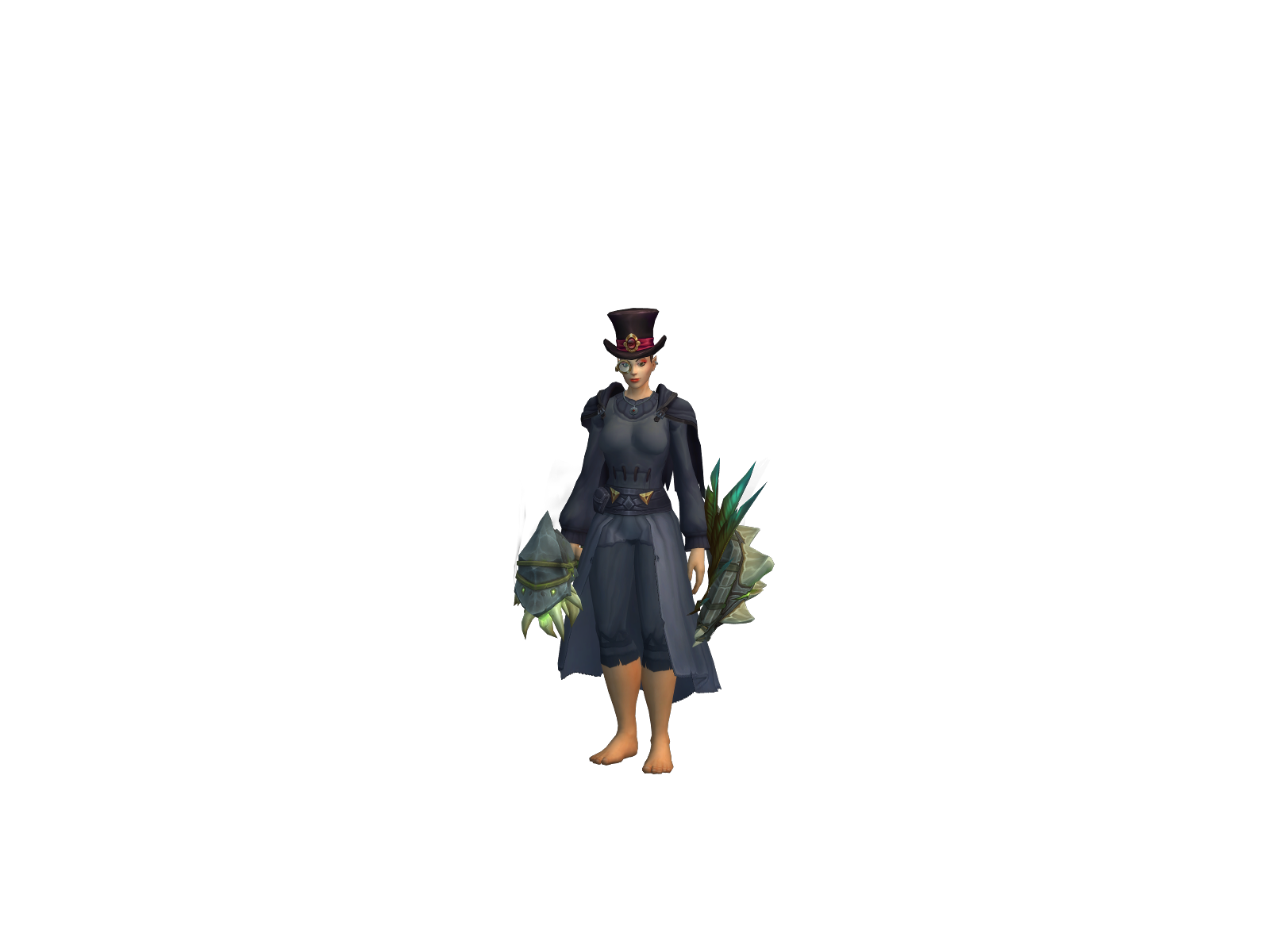 Djálex 3D character render