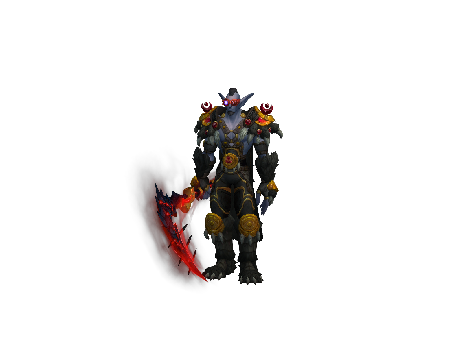 Ailmaran 3D character render
