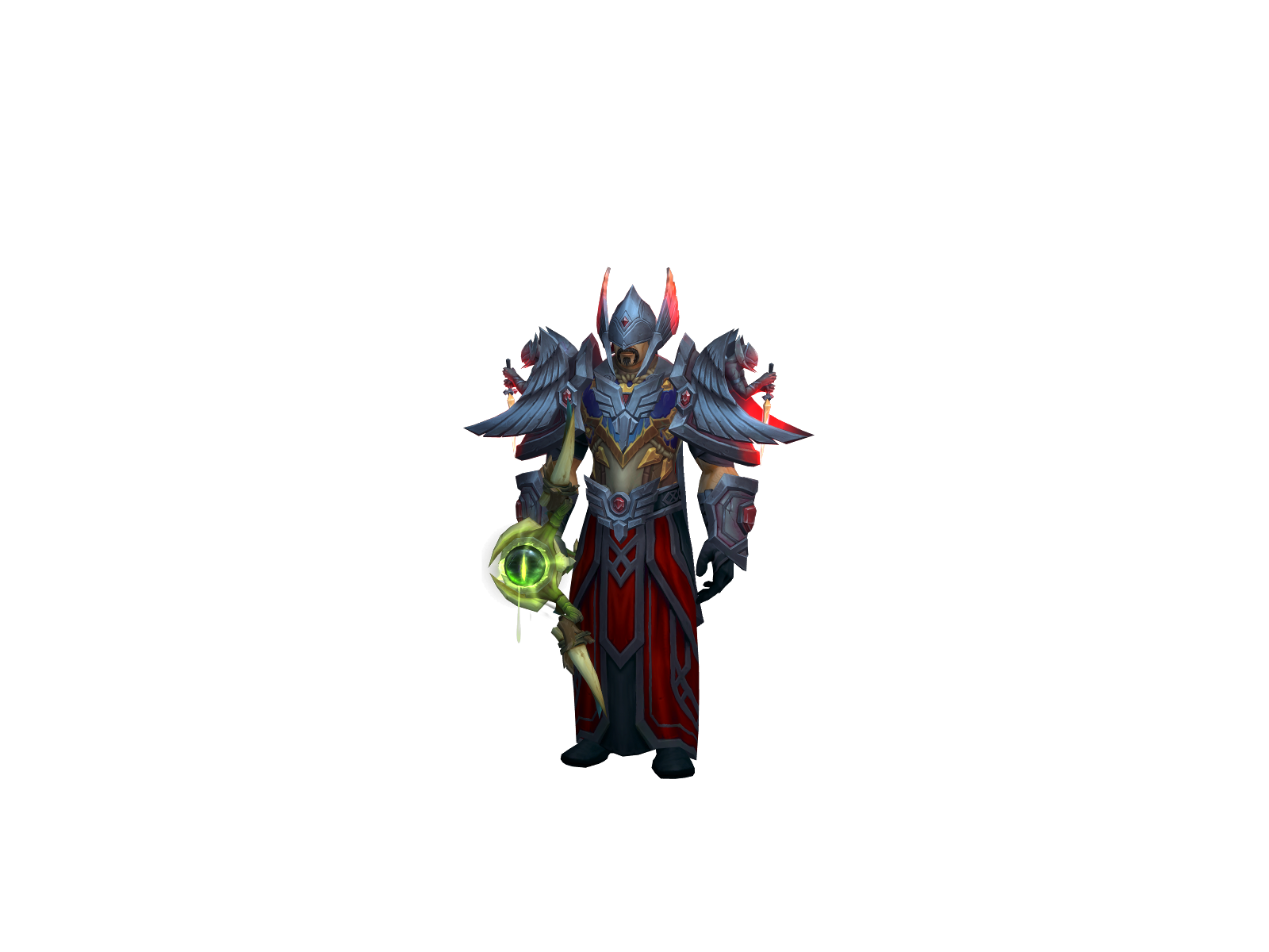 Incariues 3D character render