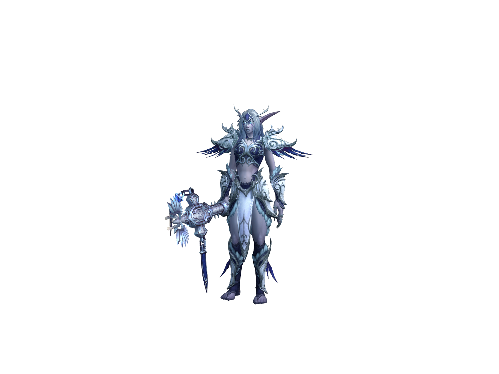 Elshpeth 3D character render