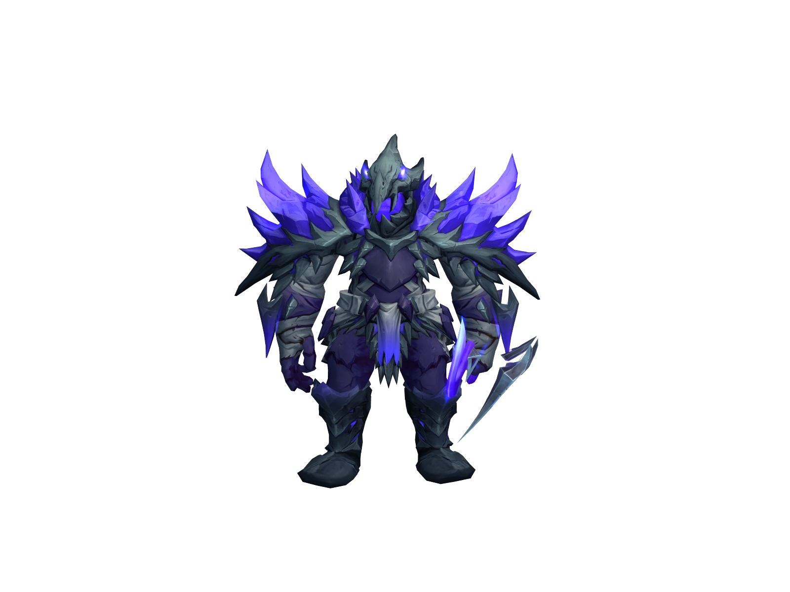 Flouky 3D character render
