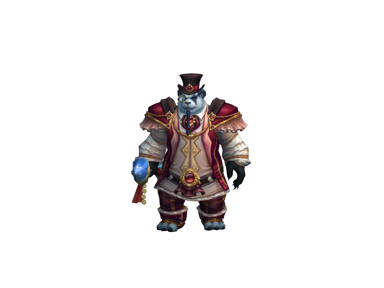 srpskapanda 3D character render