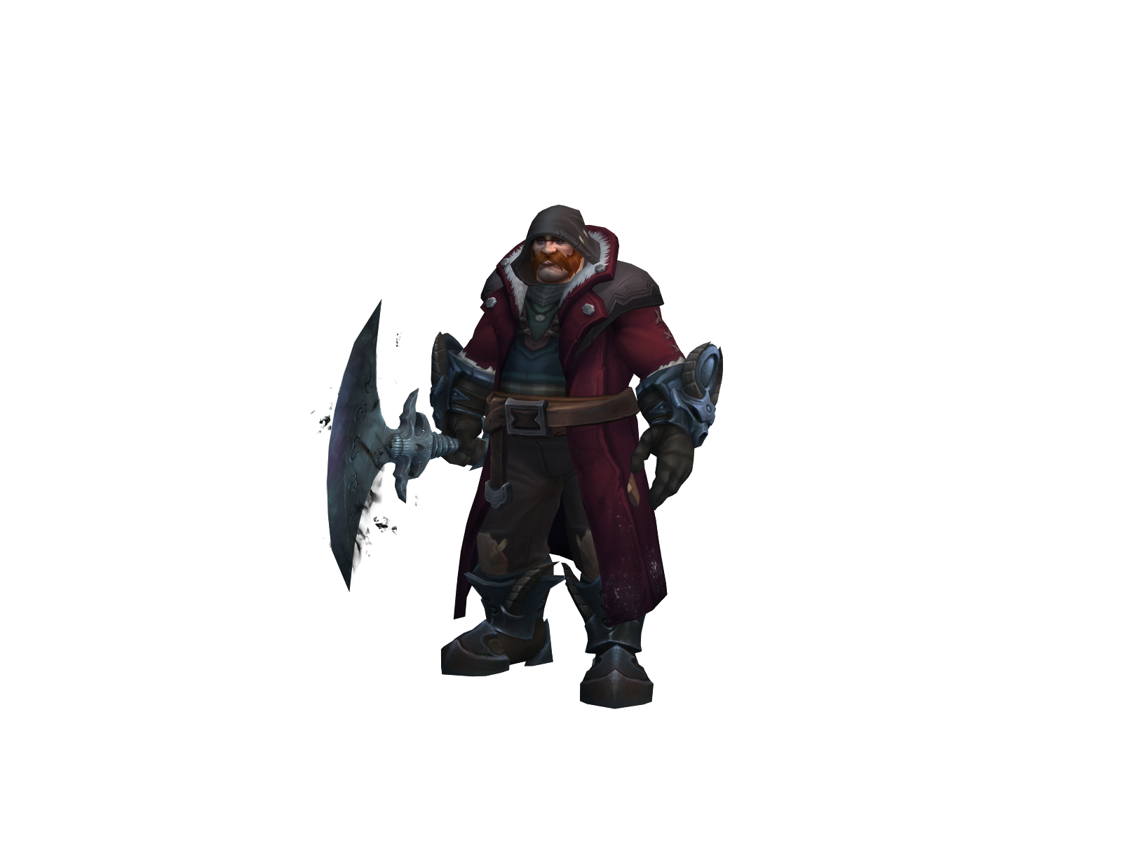 Kraelen 3D character render