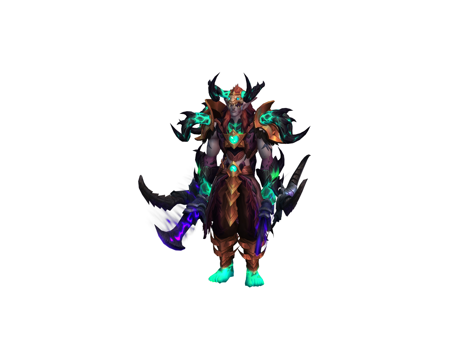Nebirøs 3D character render