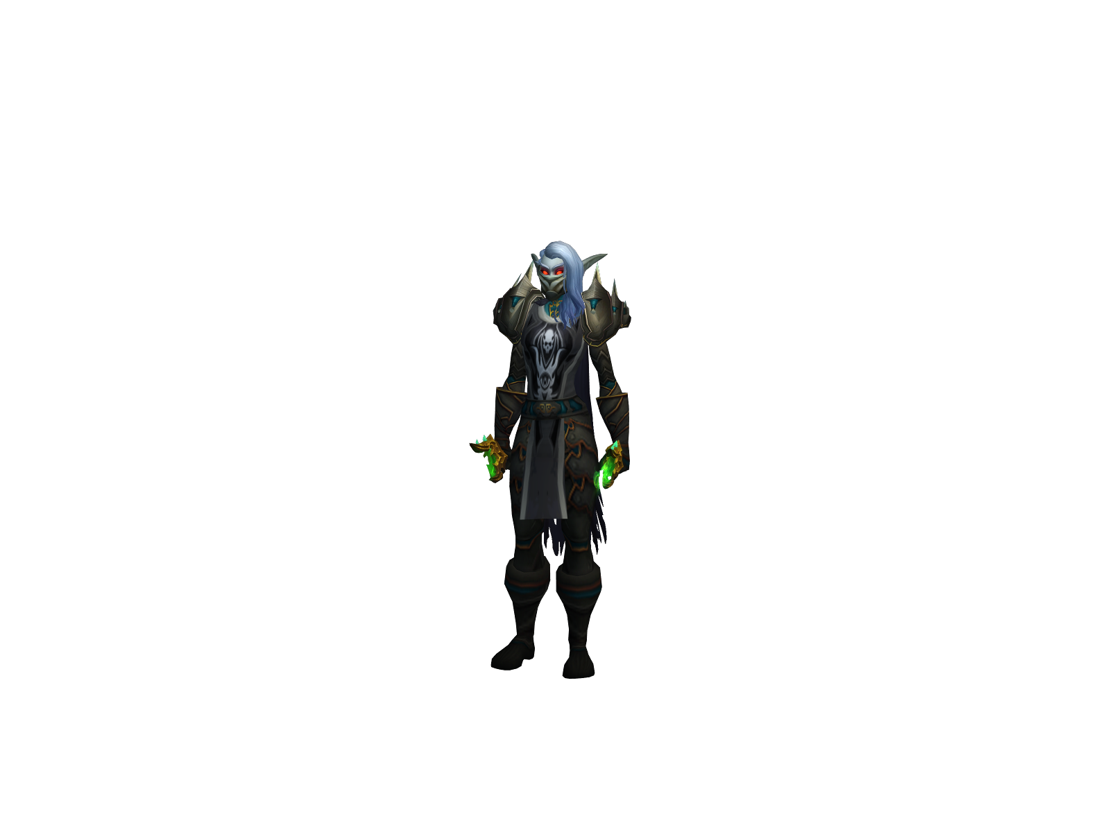 Shalashaská 3D character render