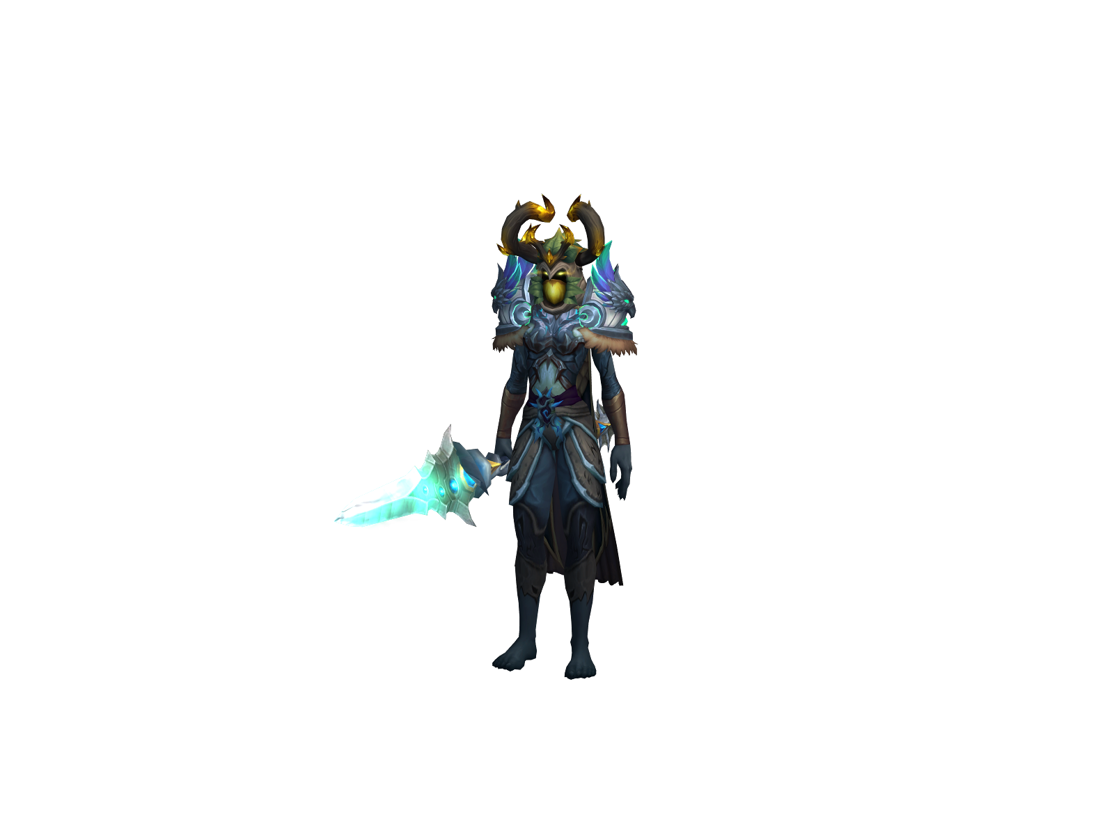 Druidwhat 3D character render
