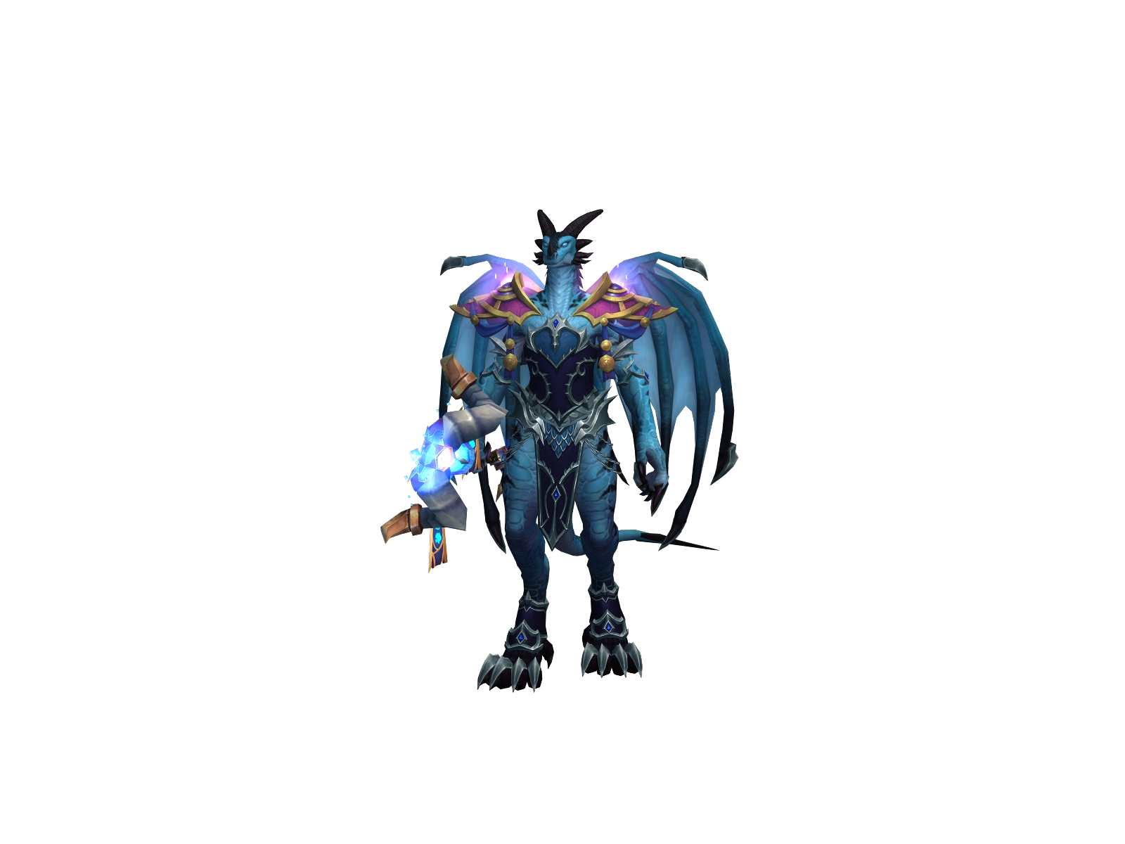 Evozero 3D character render