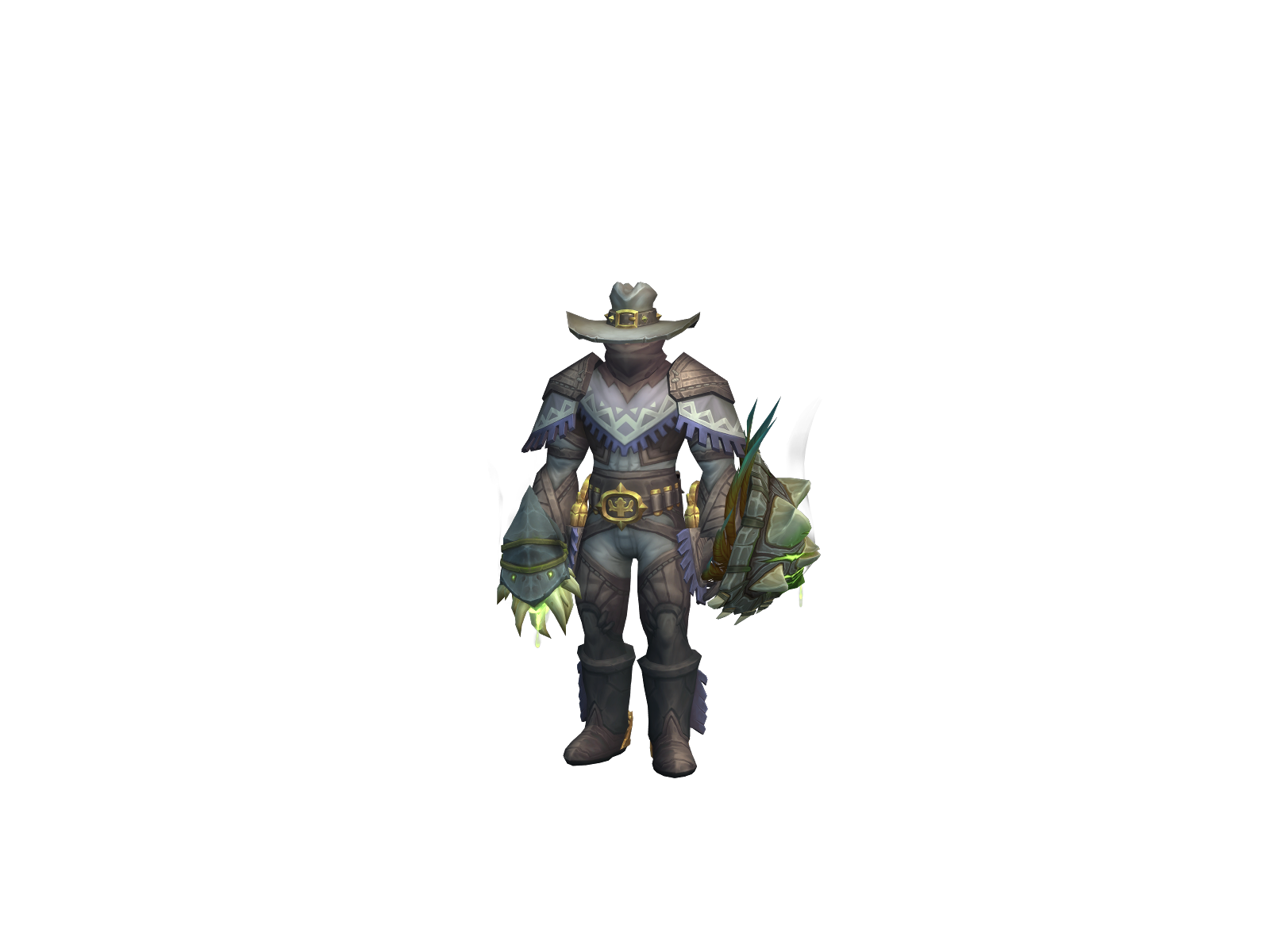 Mutaros 3D character render