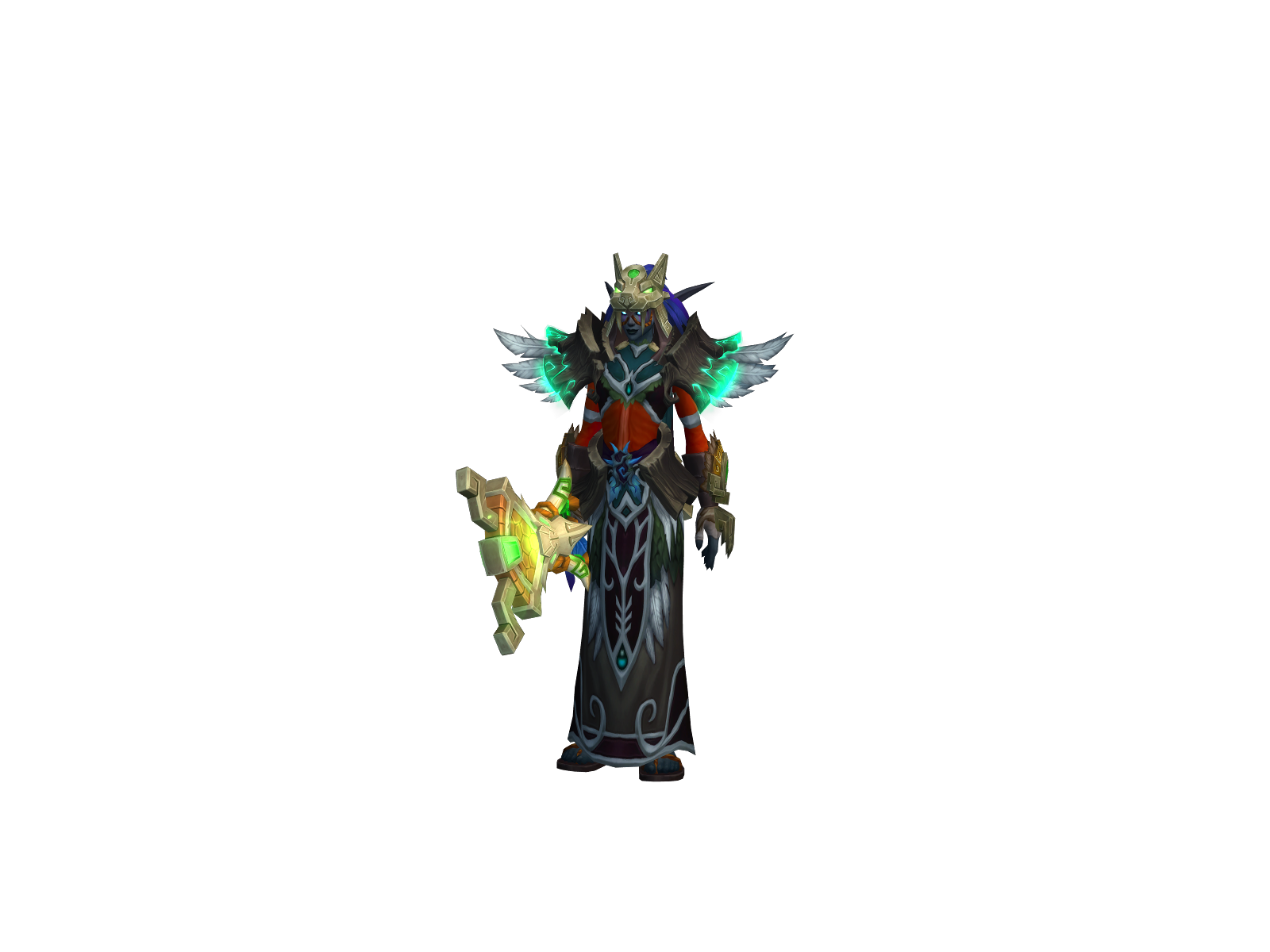 Déity 3D character render