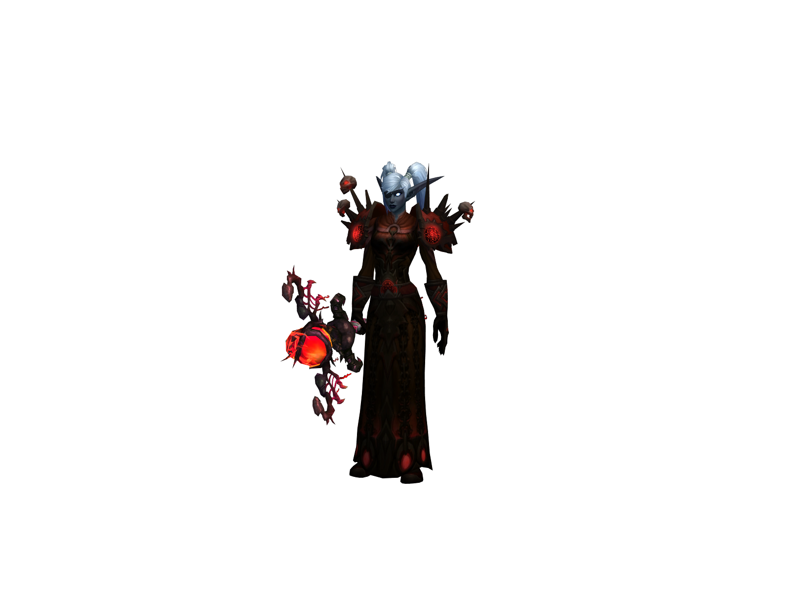 Mêndës 3D character render