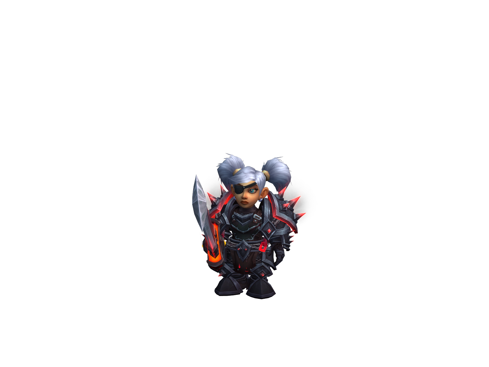 Hábibi 3D character render