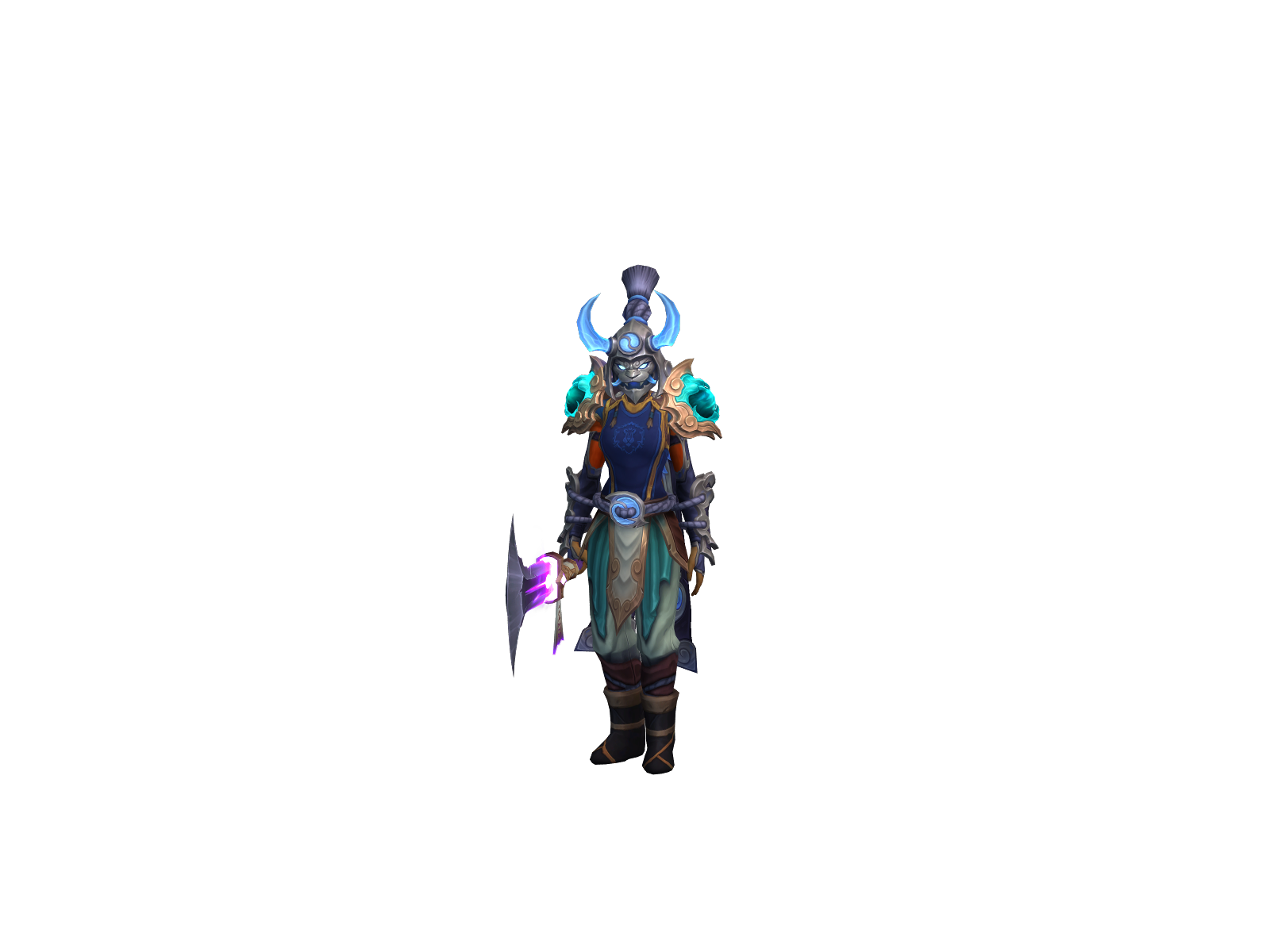 Sèrènìty 3D character render