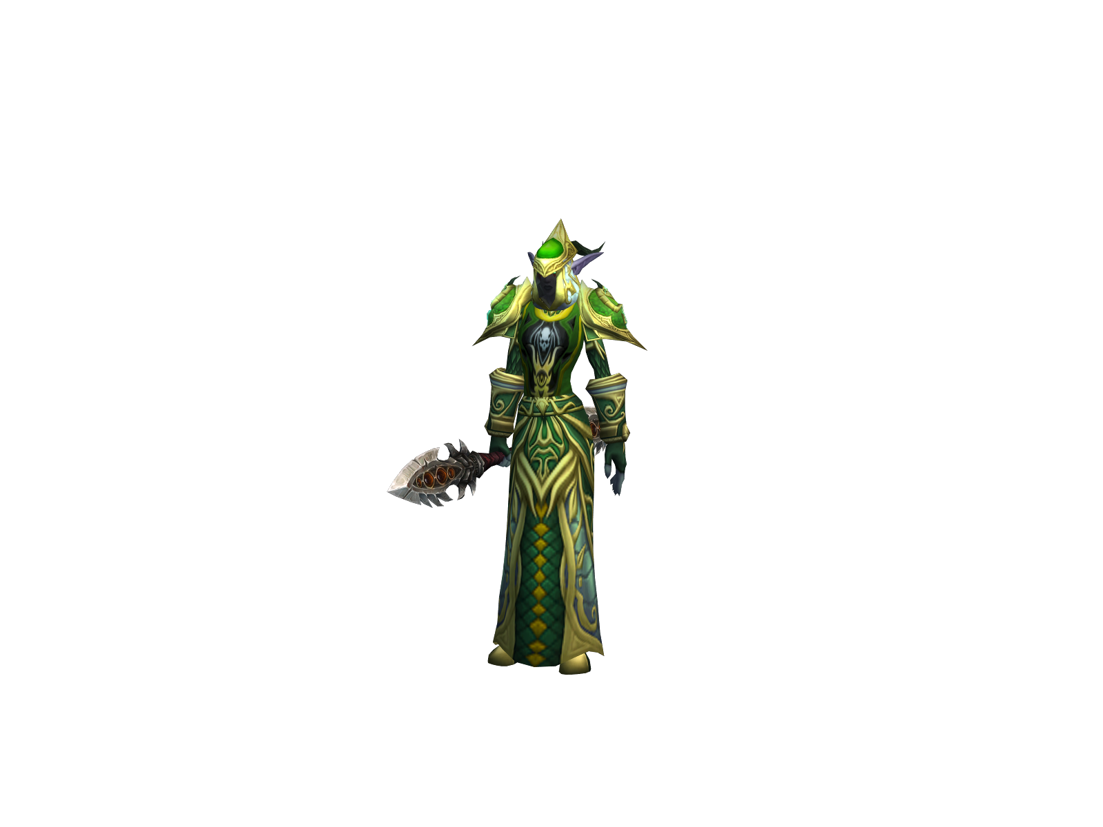 Pérgâmønstér 3D character render