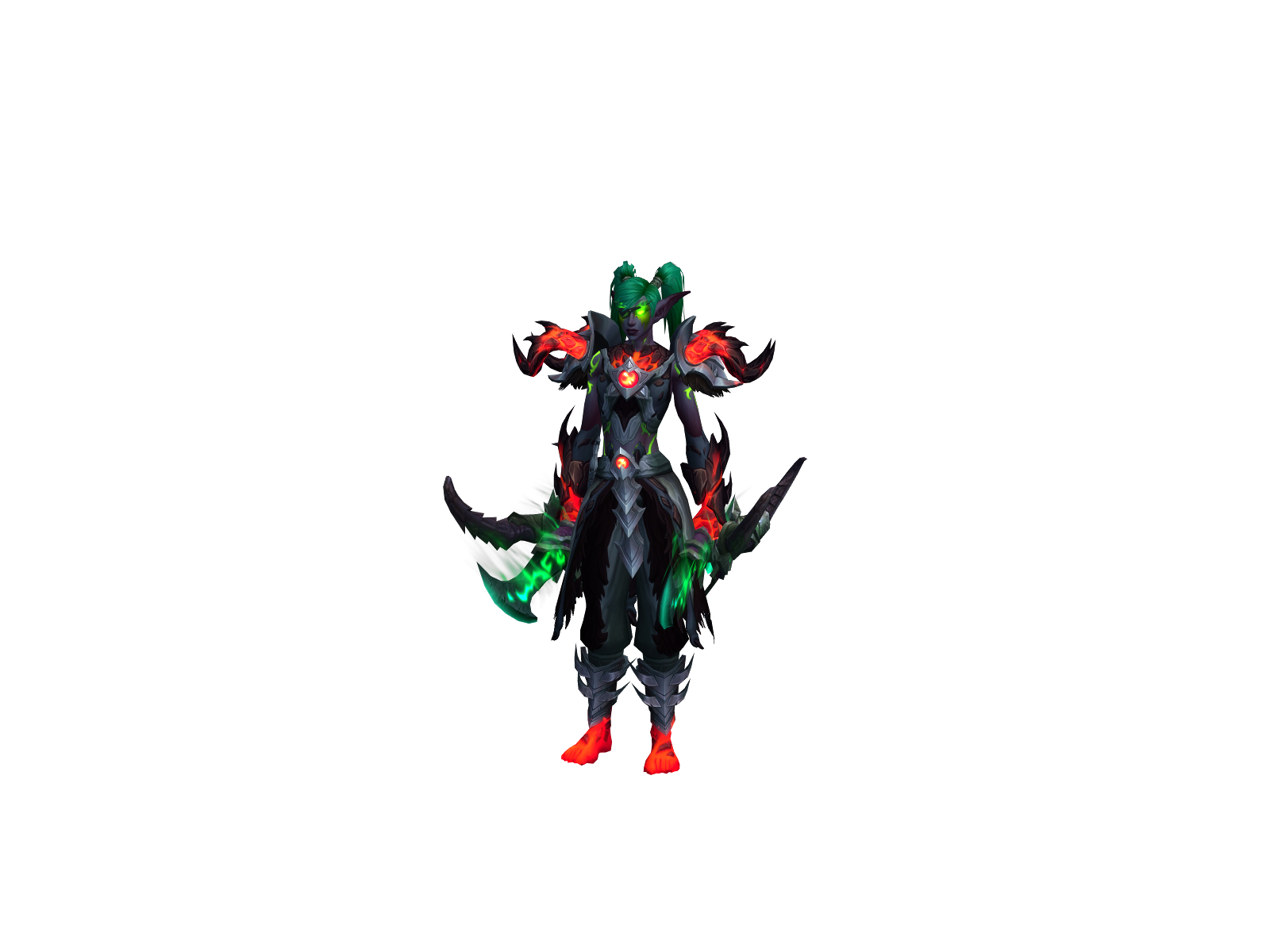 Mëndês 3D character render