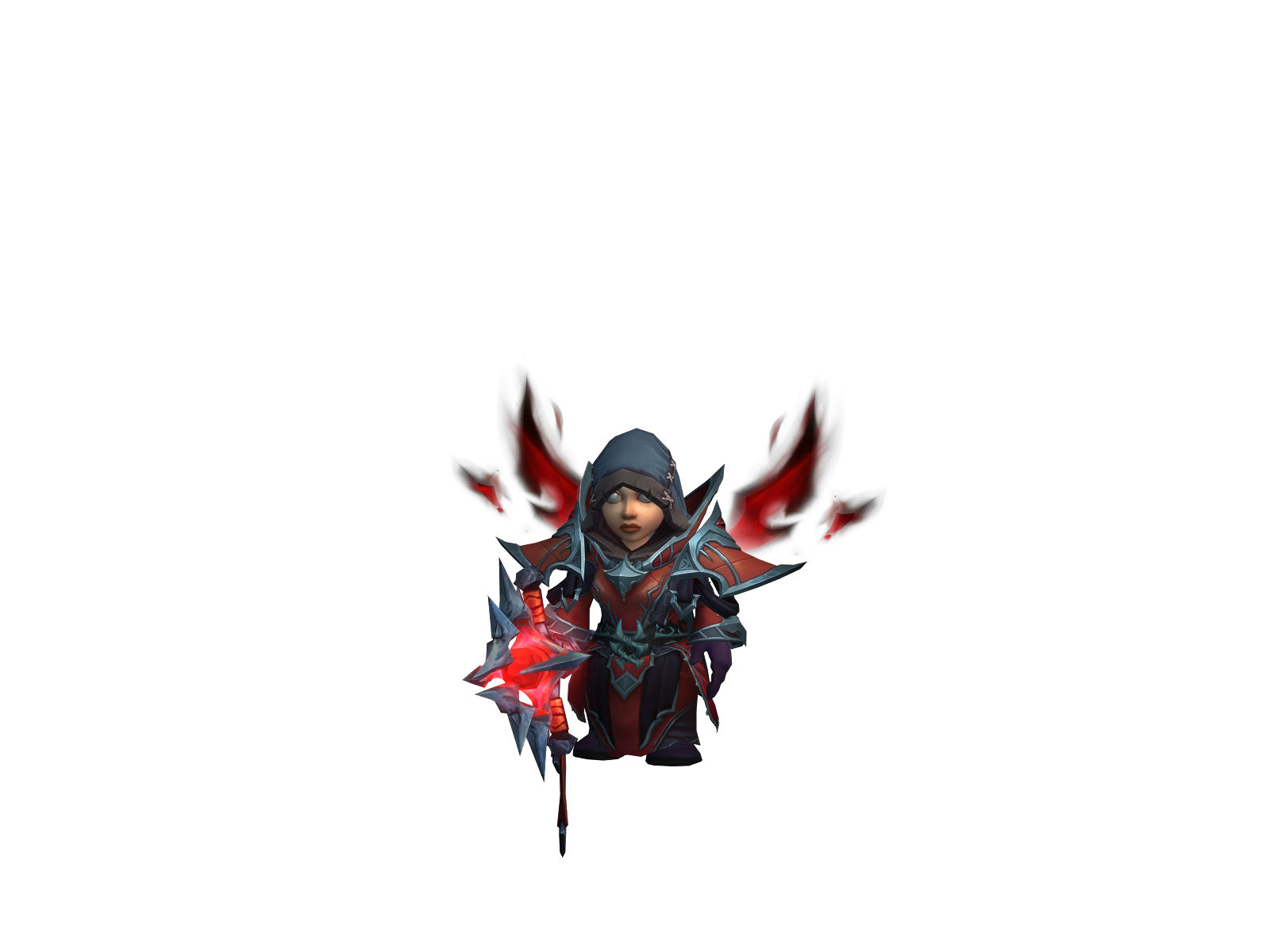 Tyttö 3D character render