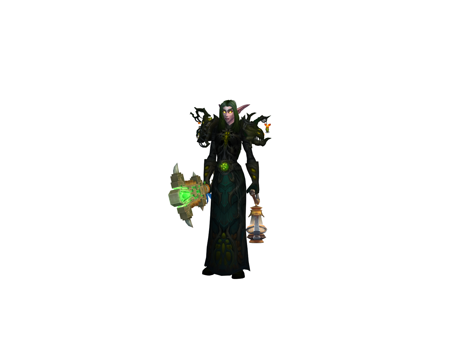 Lyliia 3D character render