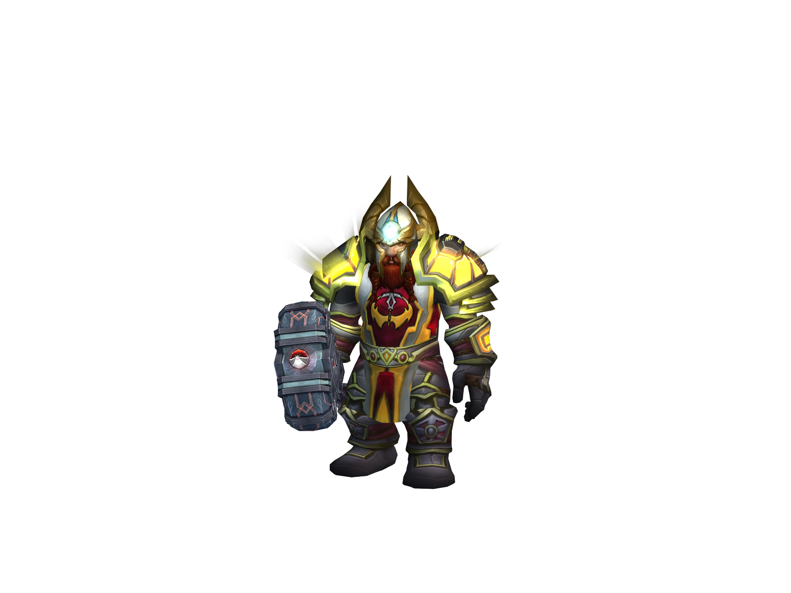 Faranir 3D character render