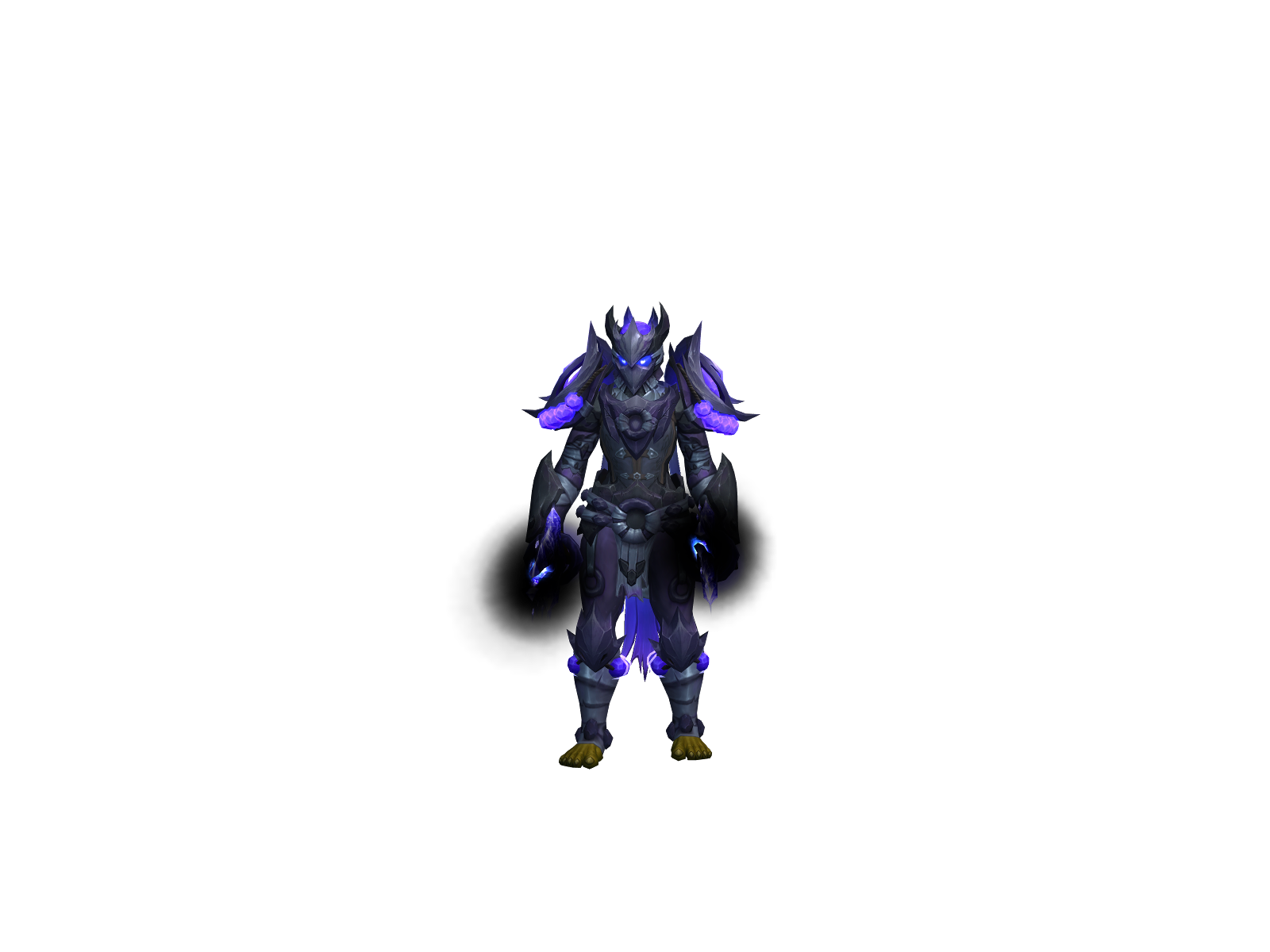Evú 3D character render