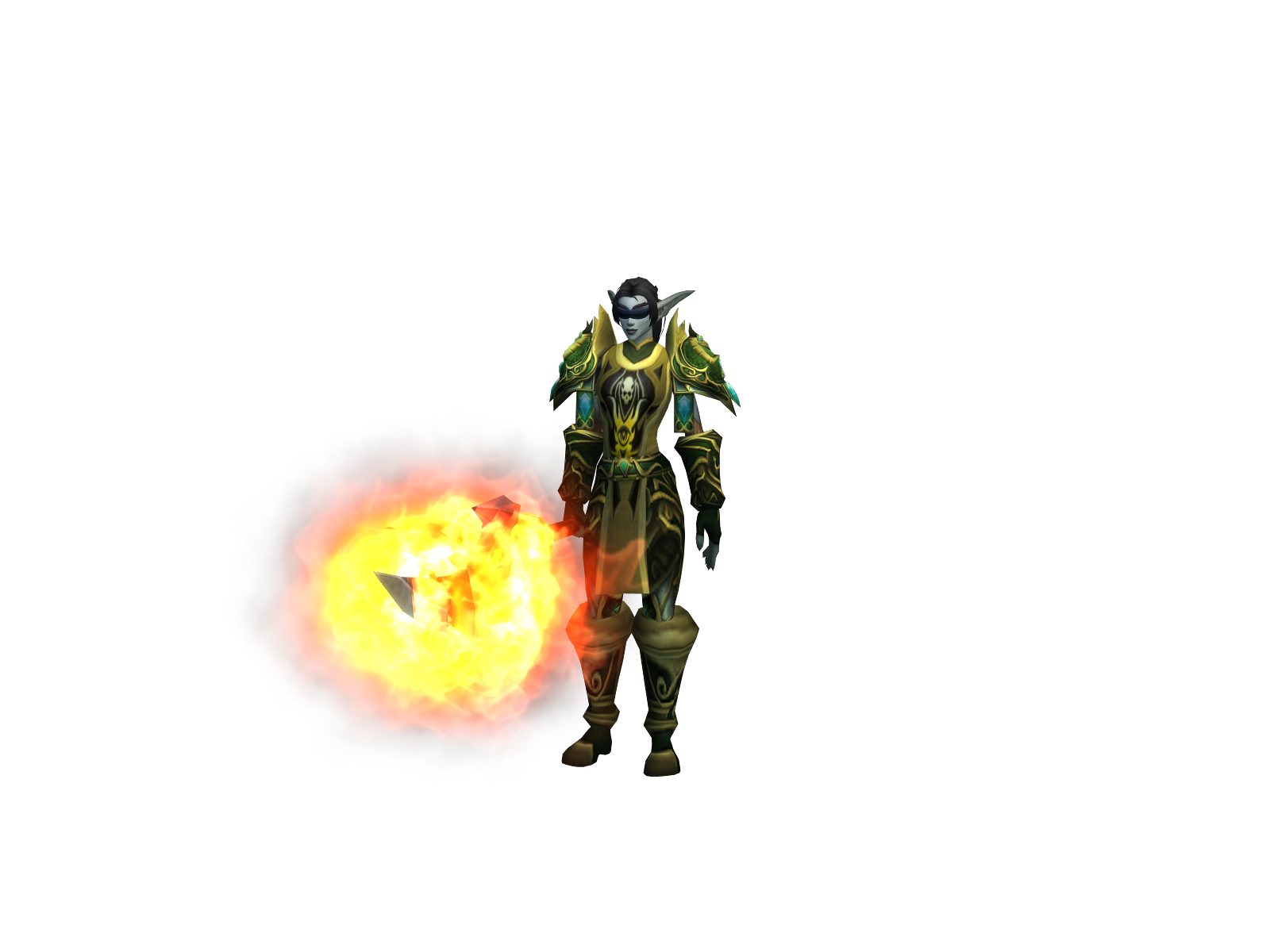 Spajkey 3D character render
