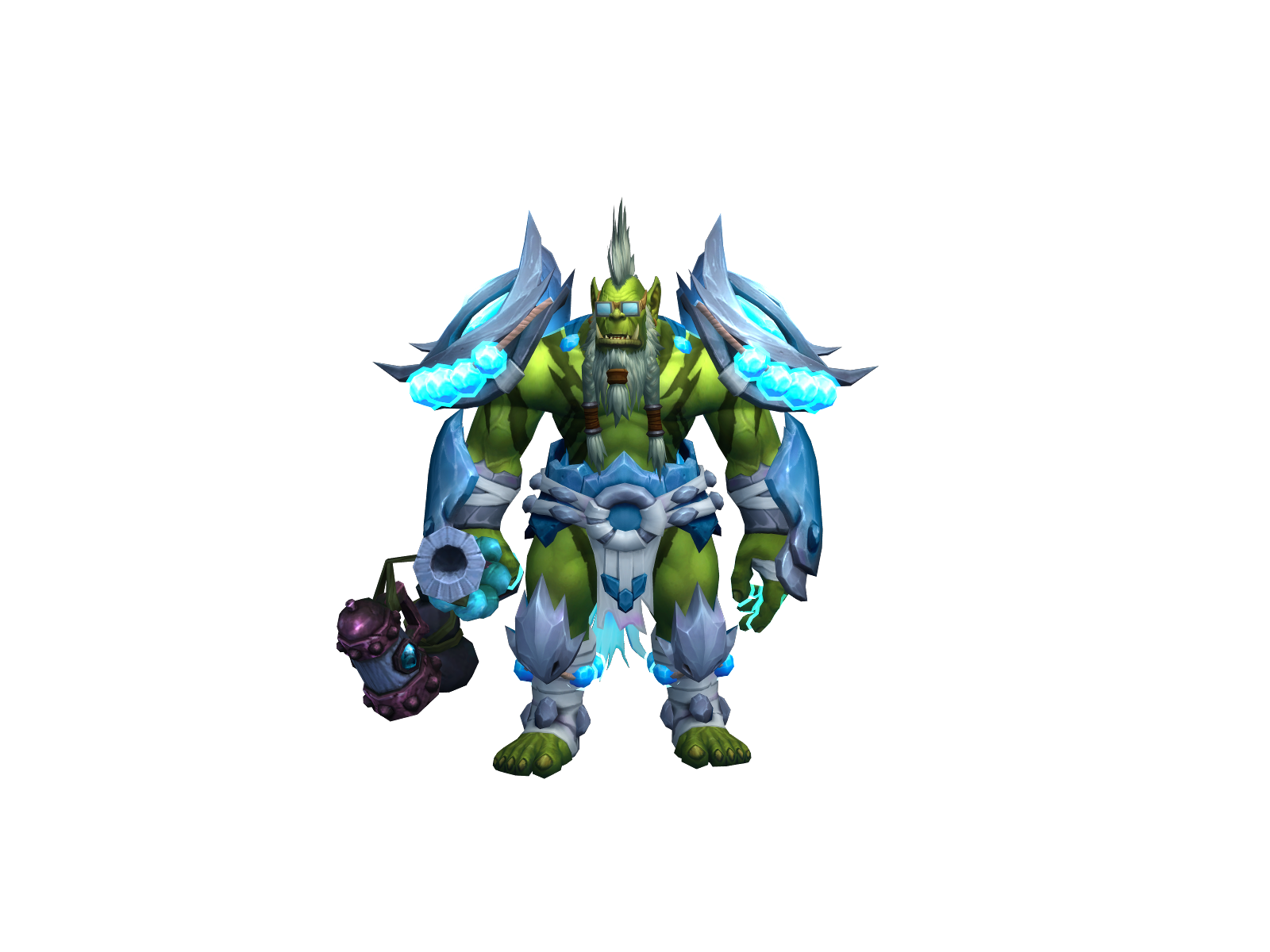 Orkid 3D character render