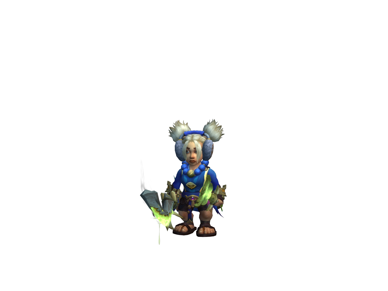 Unxd 3D character render