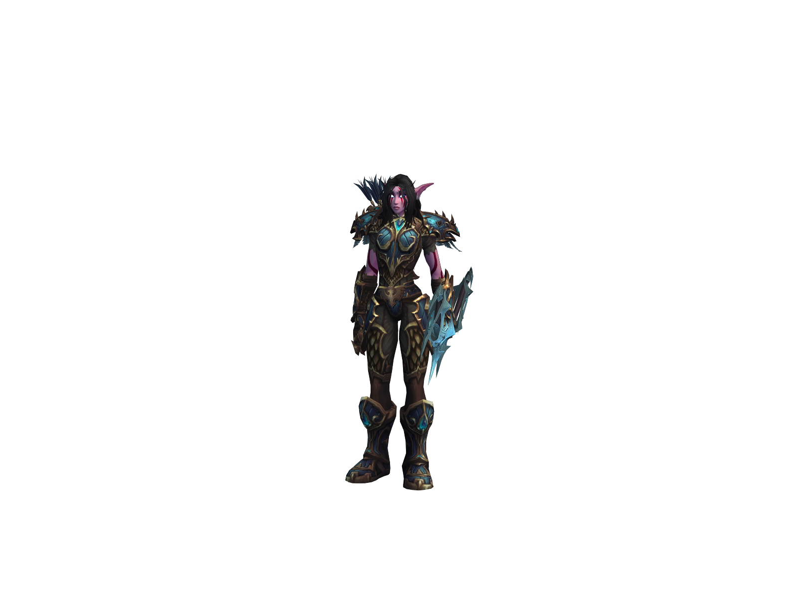 Jisila 3D character render