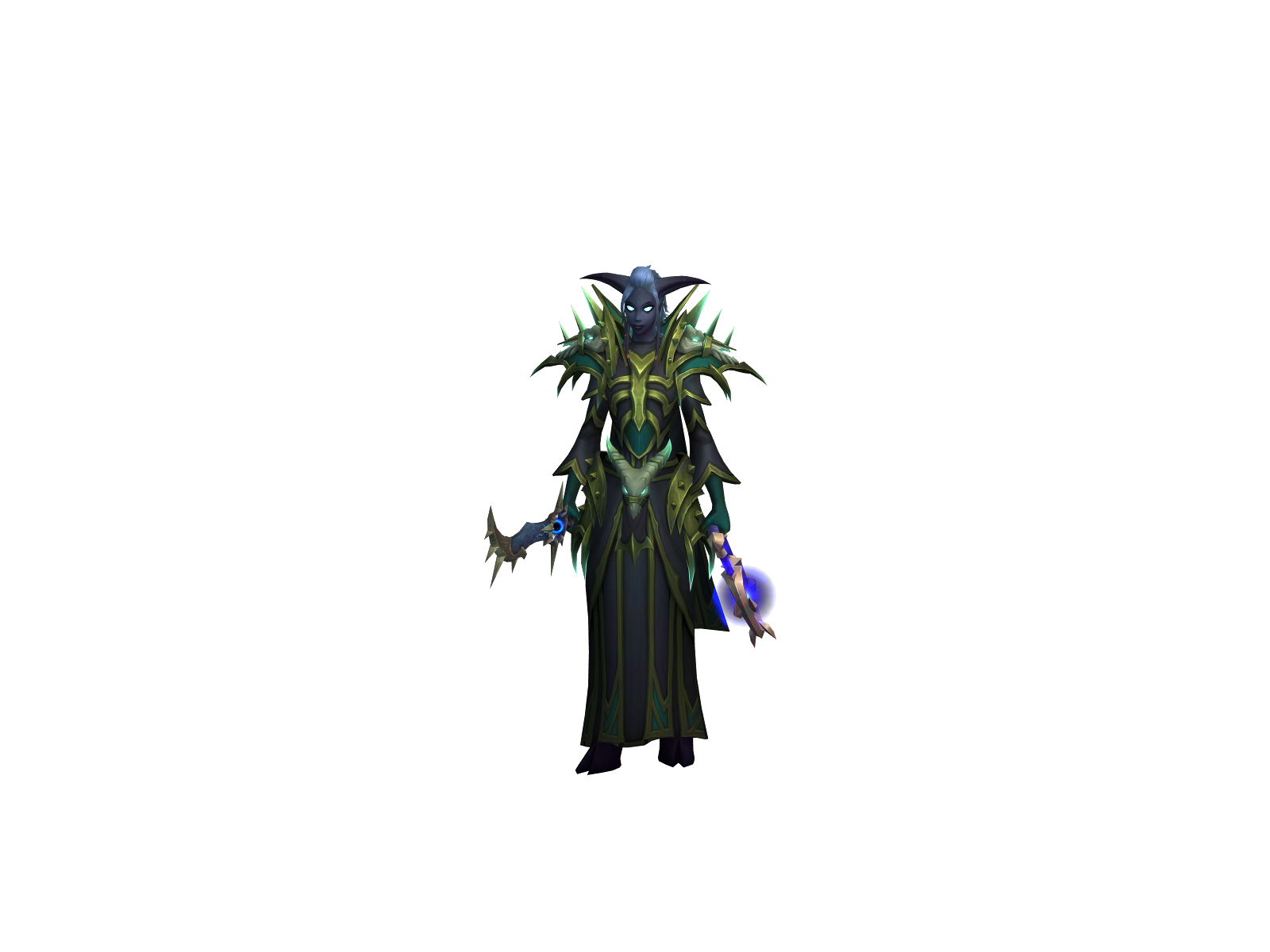 Neleventra 3D character render