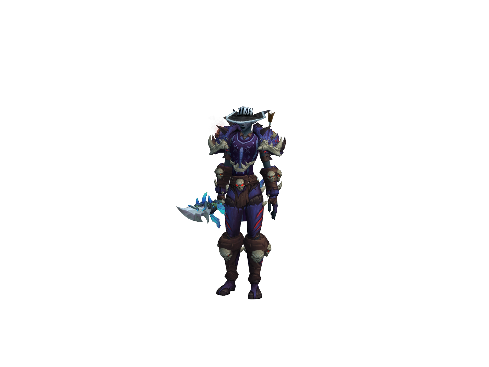 Mickers 3D character render