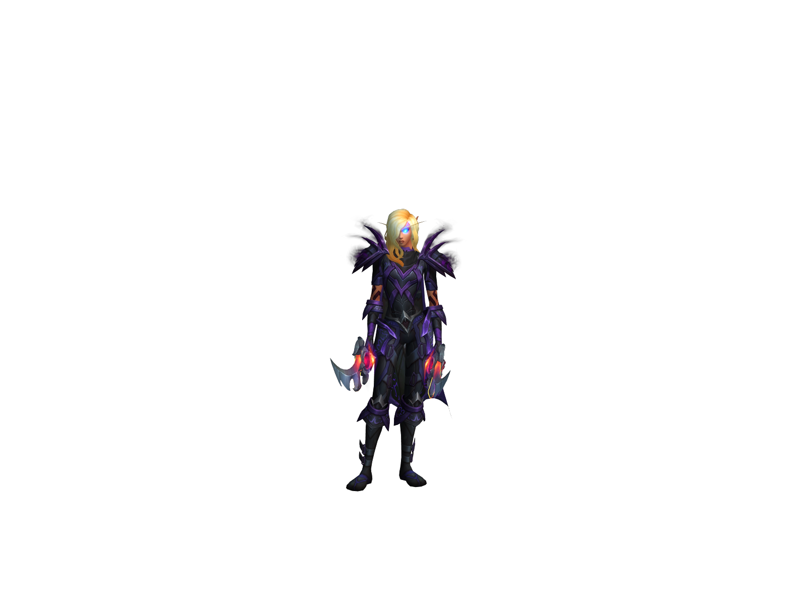 Zaryth 3D character render