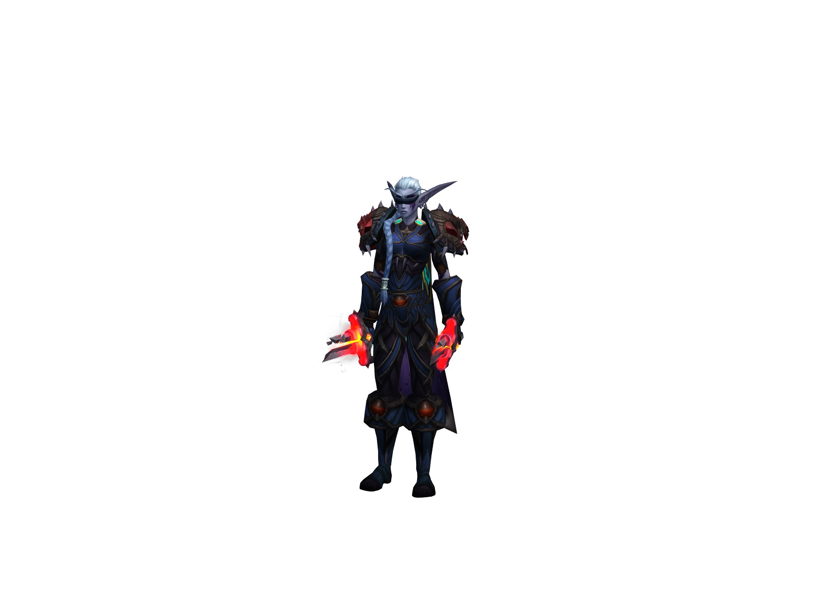 Voidwraith 3D character render