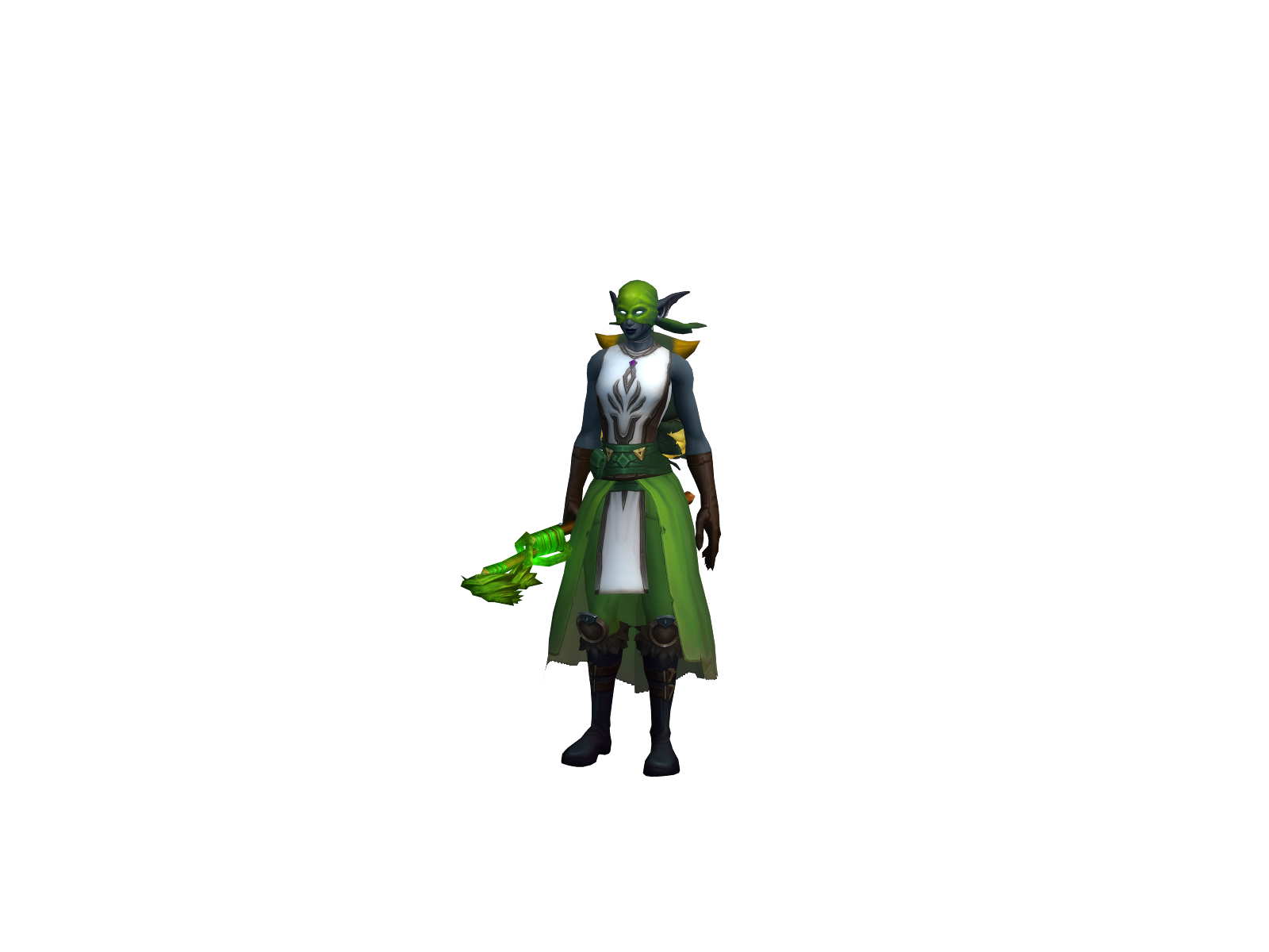 Brolil 3D character render