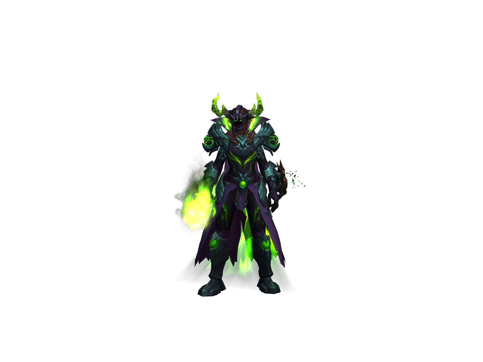 Greyhallow 3D character render