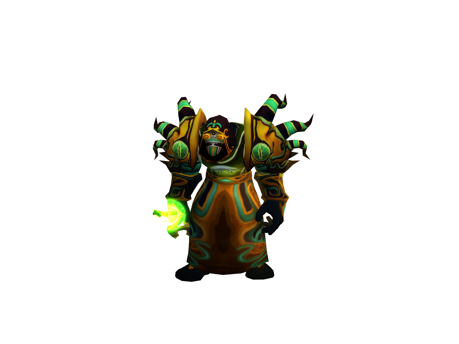 Fuçq 3D character render