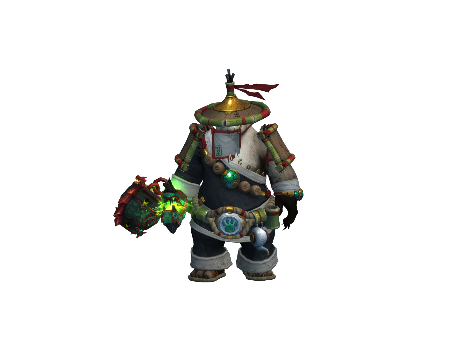 Dusttijab 3D character render
