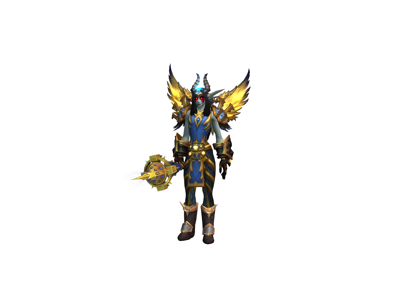 Vuurvpriest 3D character render