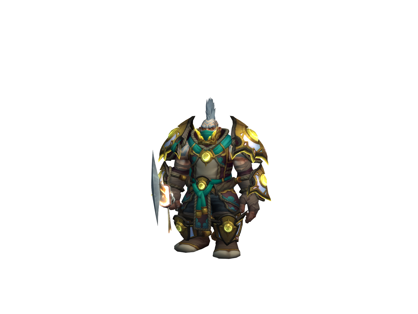 Hardcut 3D character render
