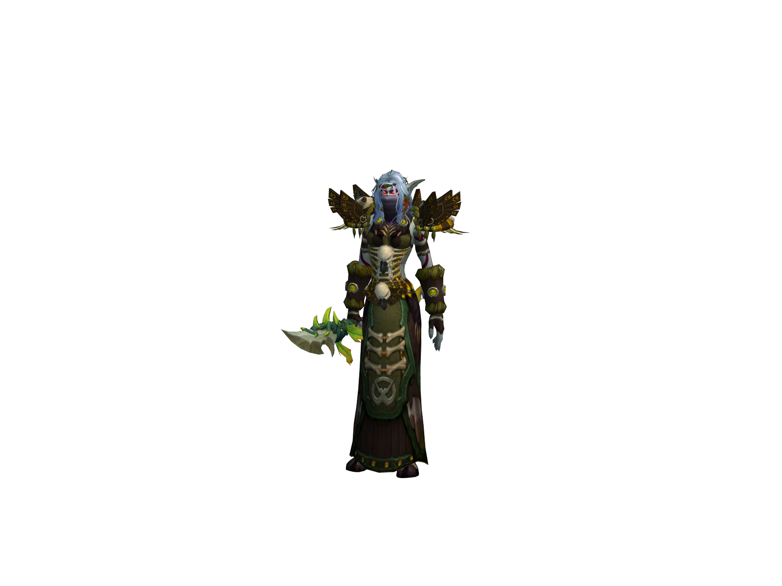 Rekí 3D character render