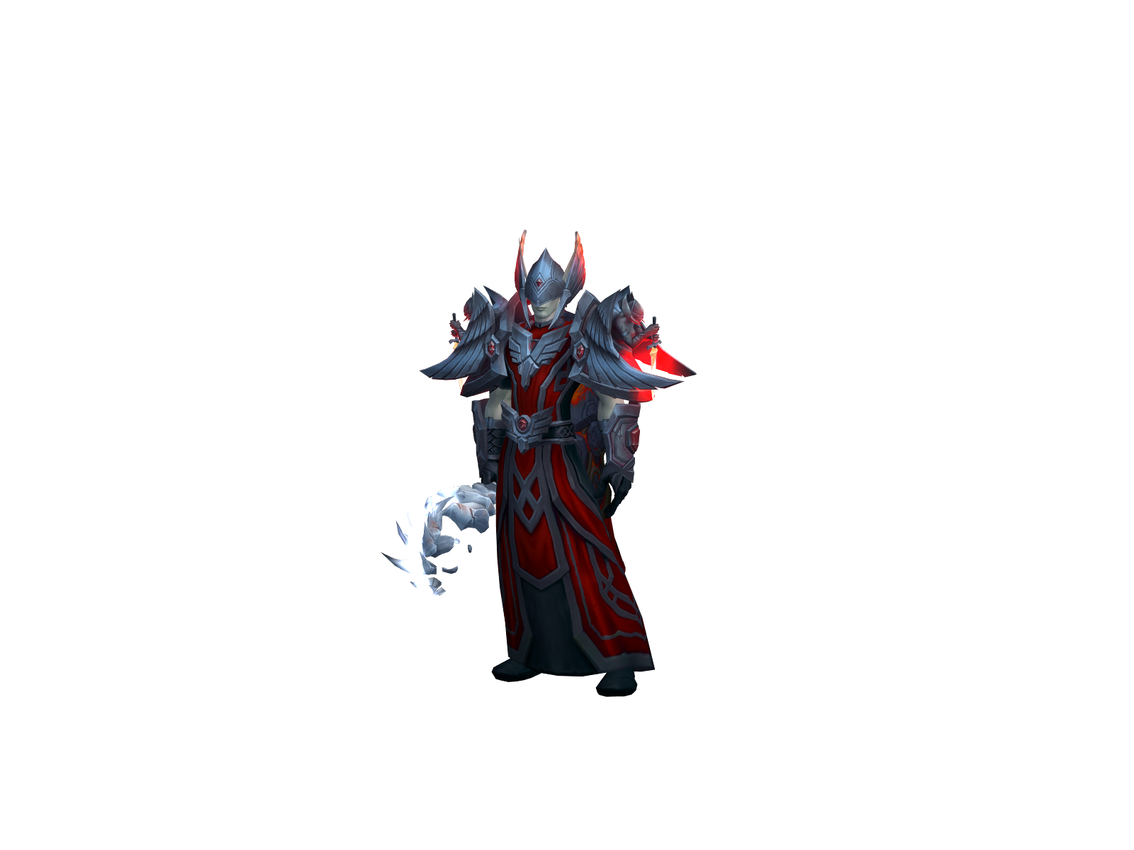 Shadowyng 3D character render