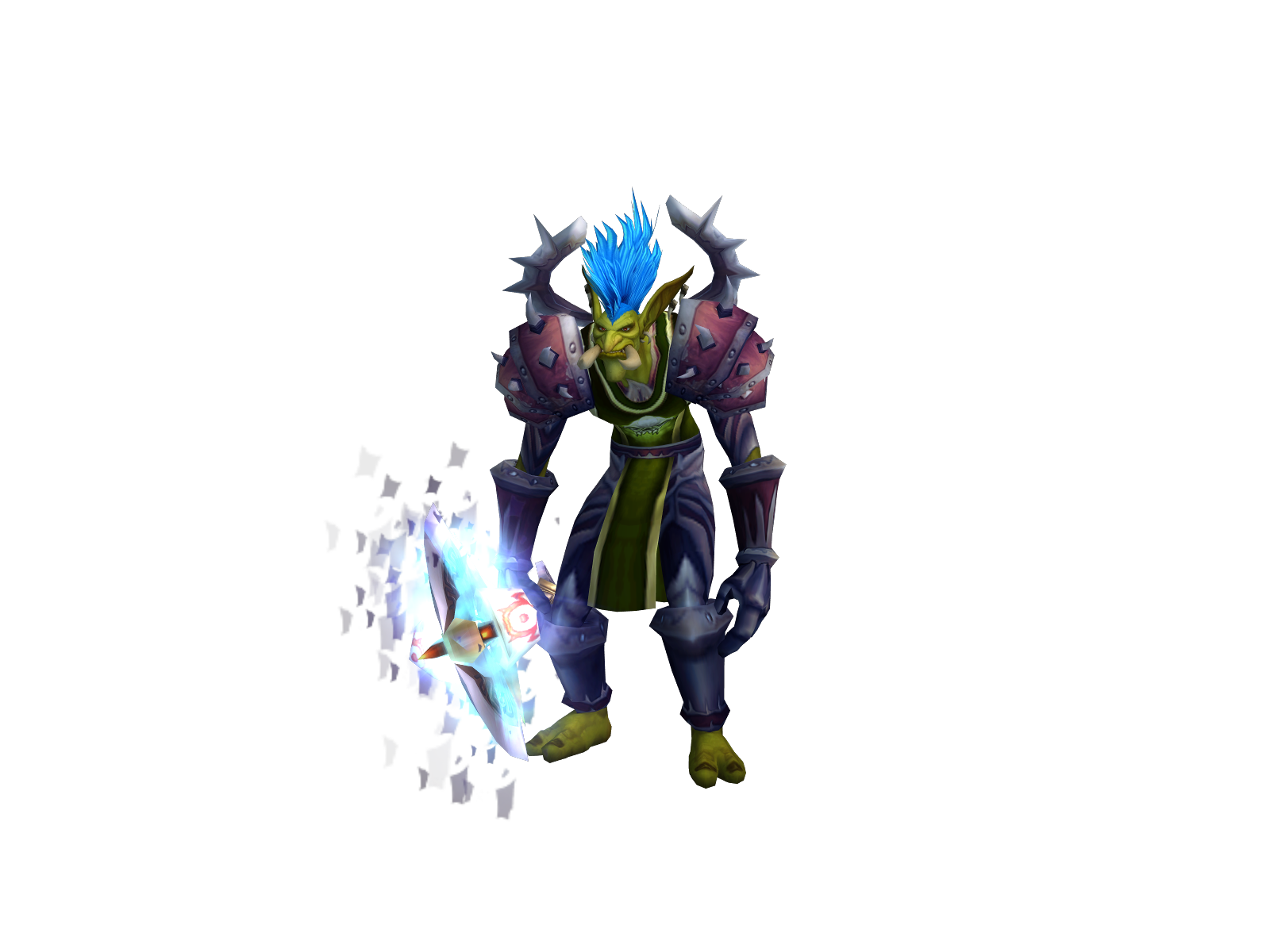 Thyrek 3D character render