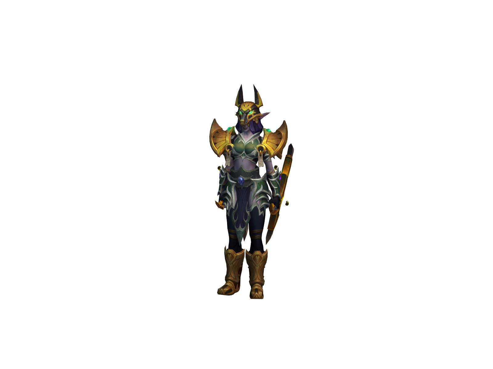 Aýwîn 3D character render