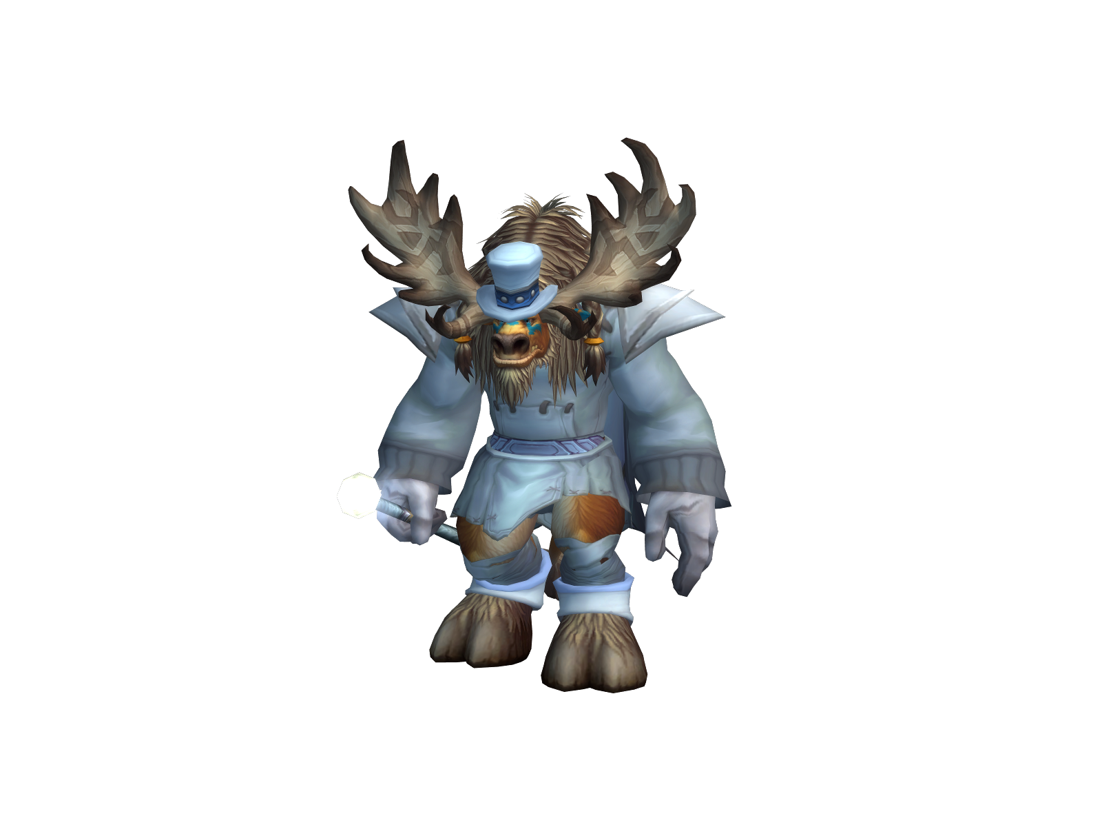 Minua 3D character render