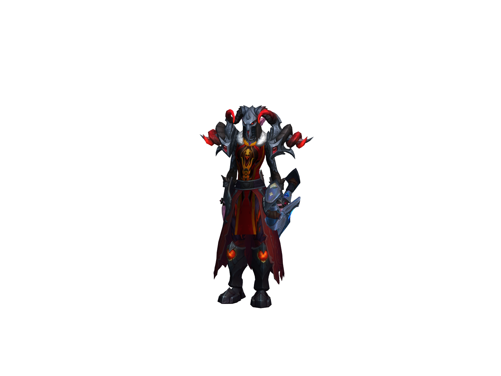 Hirccine 3D character render