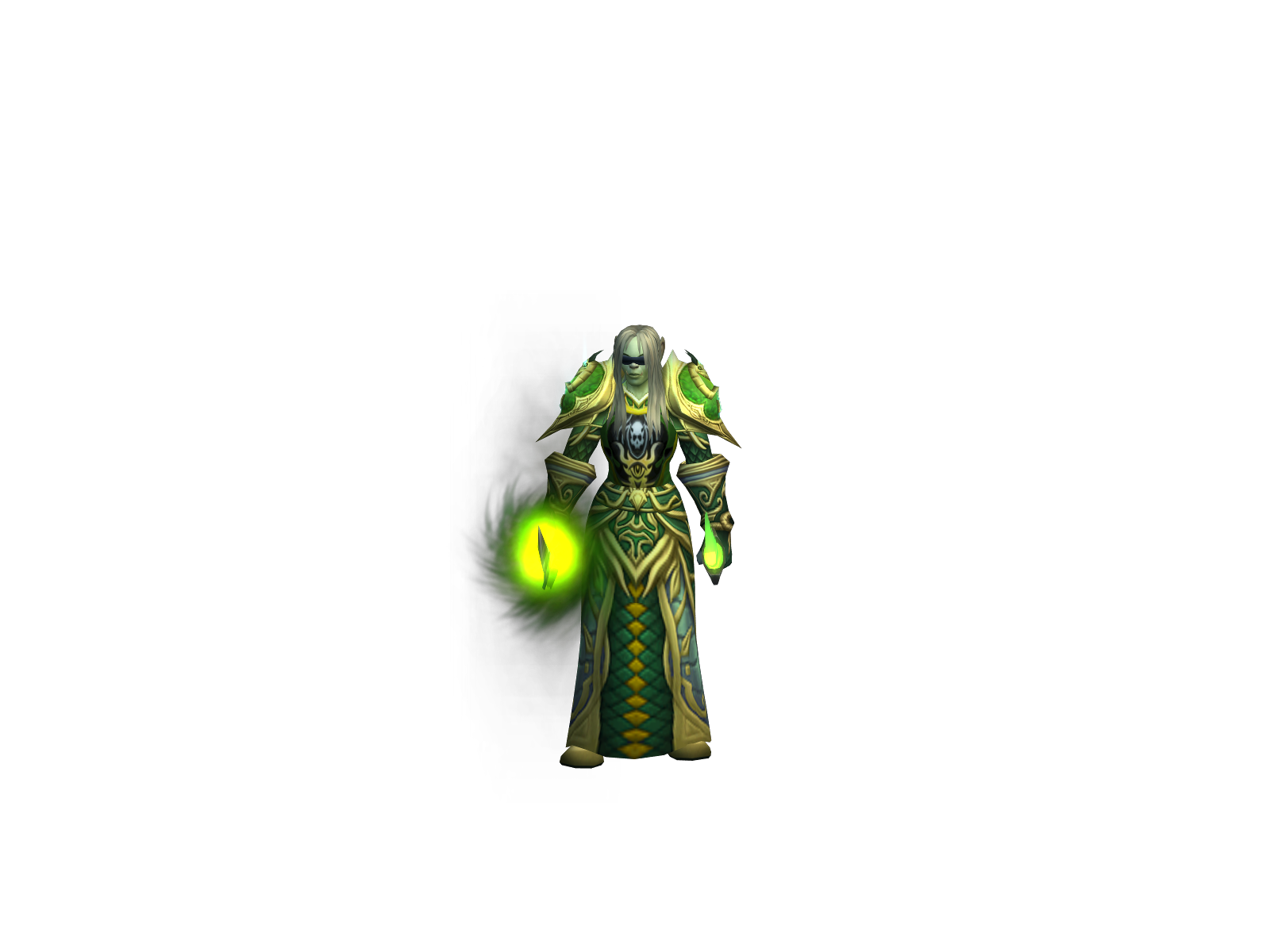 Darkness 3D character render