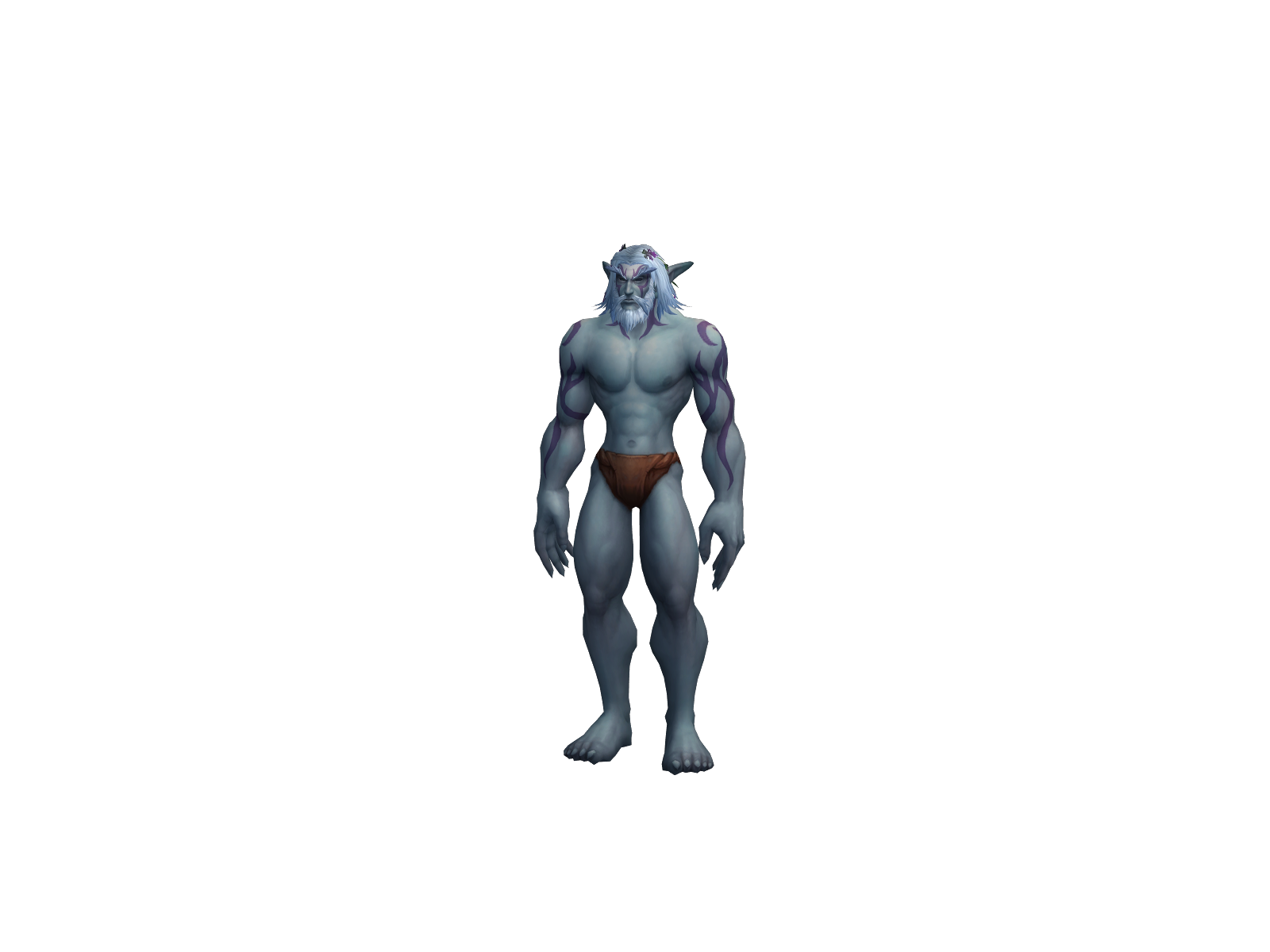 Brackie 3D character render