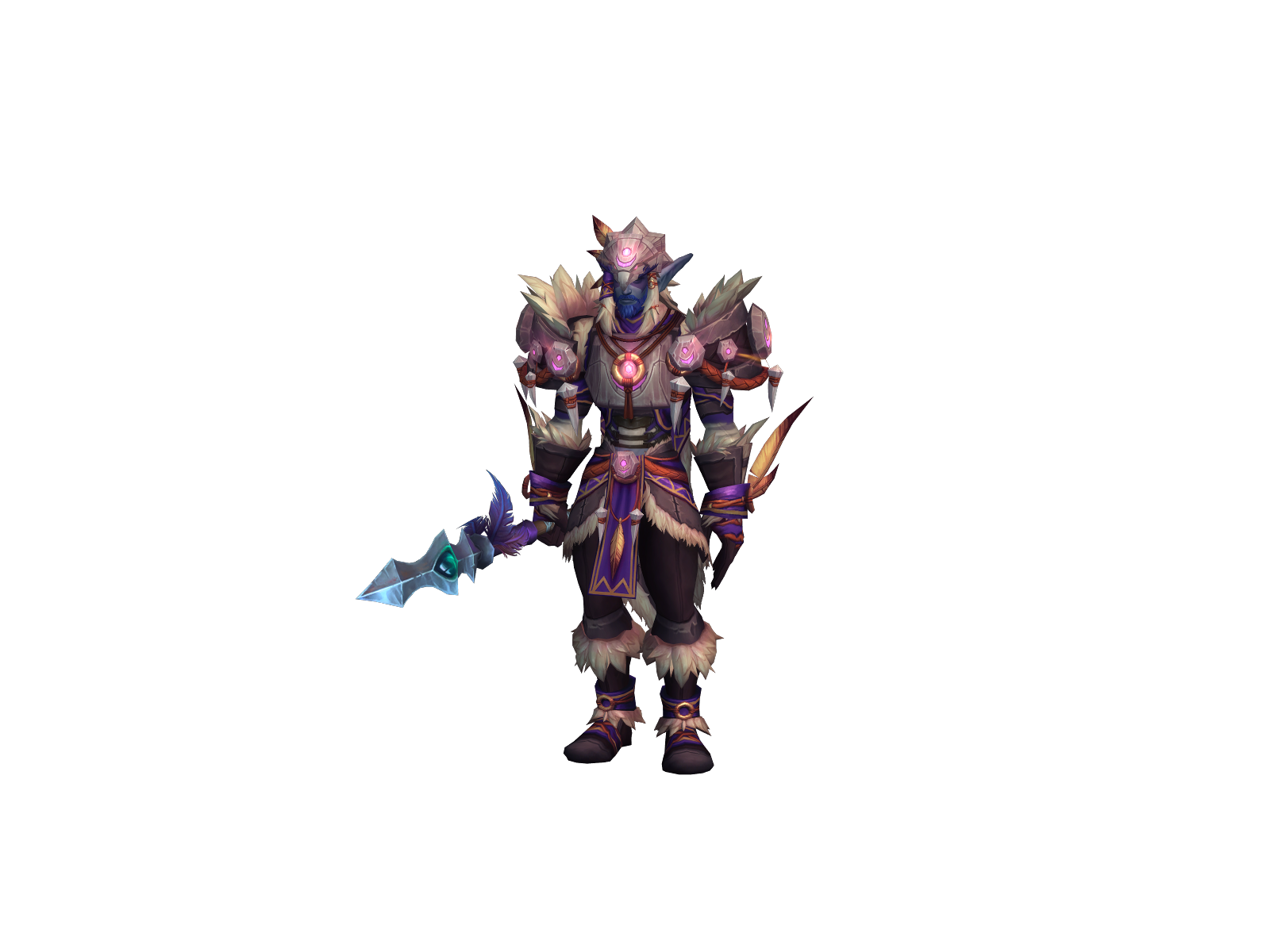 Ullivieri 3D character render