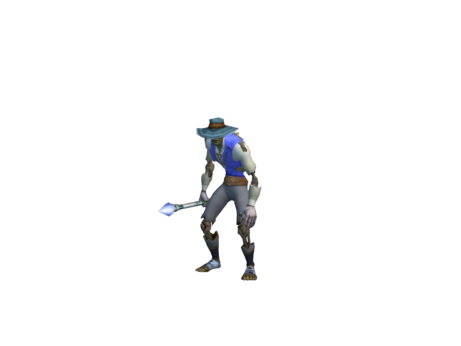 Scoit 3D character render