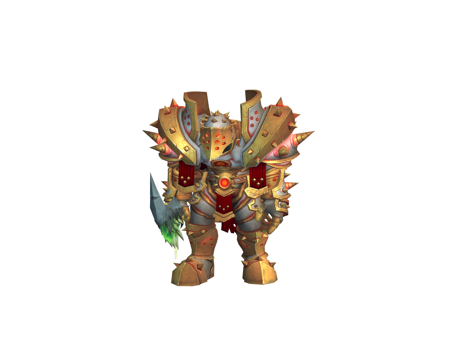 Qapla 3D character render